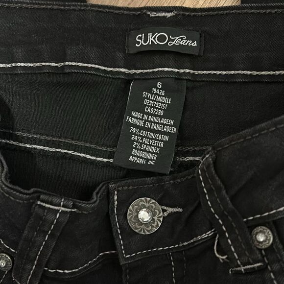 Suko black jeans for womens - Picture 3 of 3